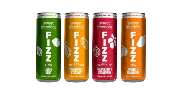 Sweet Freedom Unveils New FIZZ™ Range: A Refreshing Revolution in Sparkling Water