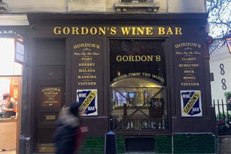 Explore The Iconic Atmosphere And Flavours At Gordon’s Wine Bar